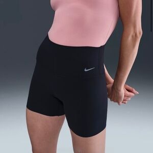 Nike Zenvy Women's High-Waisted 5" Biker Shorts - Black, Size S